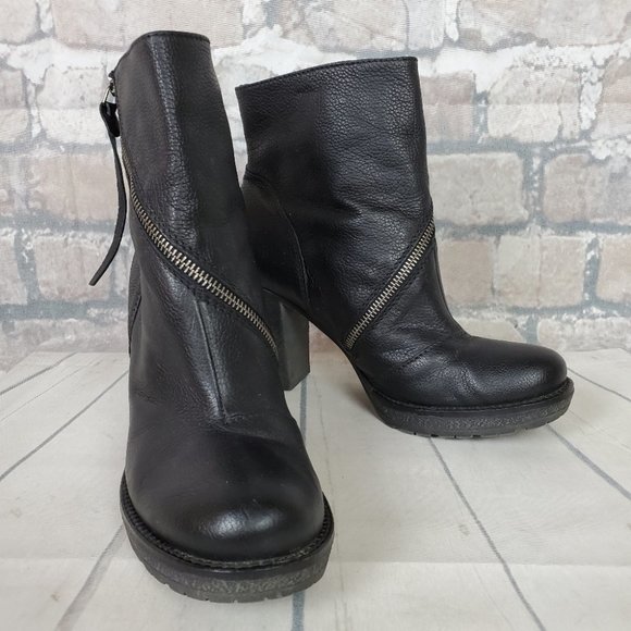 Donna Piu Italy Leather Ankle Boot 39 - Picture 6 of 14